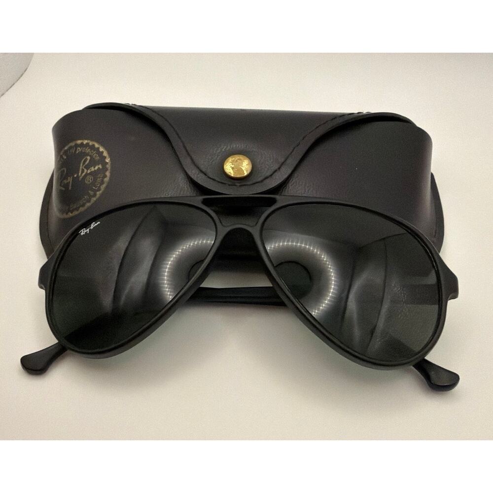 Vintage Ray-Ban Bausch & Lomb Cats Sunglasses, Black, Made In France